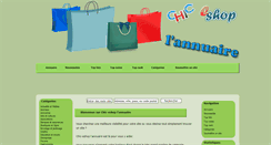 Desktop Screenshot of chic-eshop.com